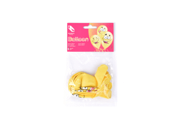 Balionai ELEMENTS SENSE SMILEY, 6 vnt., 6 vnt.