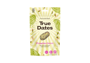 Dried dates TRUE DATES, pistachio flavor, 100 g