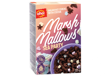 Breakfast cereals OHO MARSHMALLOWS SEA PARTY, 325 g