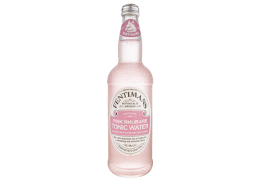 Sparkling soft drink FENTIMANS PINK RHUBARB TONIC WATER, 500 ml