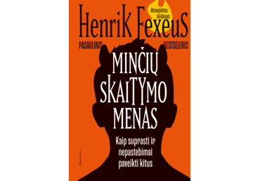 Knyga H. Fexeus MINČIŲ SKAITYMO MENAS, 1 vnt.
