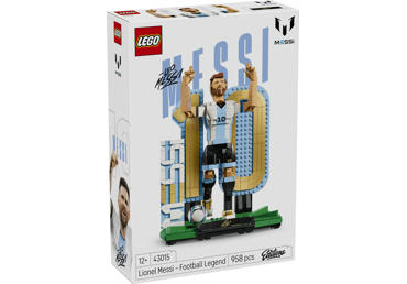 Konstruktorius LEGO L. Messi – futbolo legenda 43015