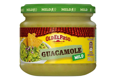 Avokadų padažas OLD EL PASO GUACAMOLE, 320 g