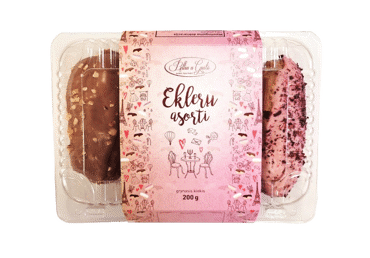 Eklerų asorti, 200 g