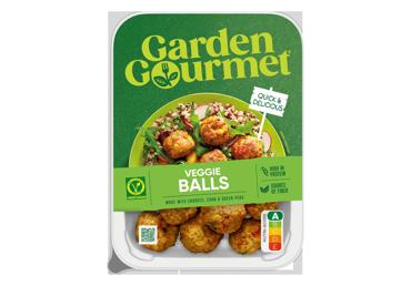 Sojų, kviečių balt. kukuliai su mork., žirn. GARDEN GOURMET, 200 g
