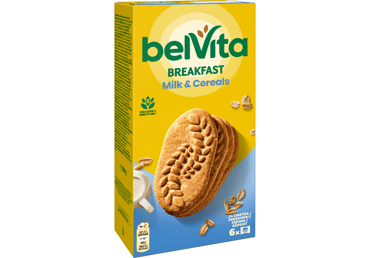Five grain cookies BELVITA CEREALS & MILK, 300 g