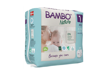 Подгузники BAMBO NATURE 1 (2-4 кг), 22 шт.