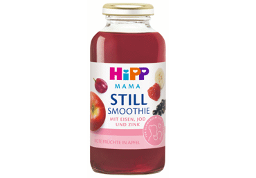 Obuolių ir raud. vaisių glotnutis HIPP (nėšč. ir žind.), 200 ml