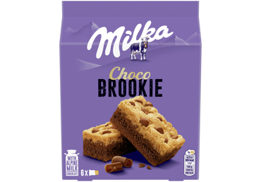Pyragėliai CHOCO BROOKIE MILKA, 132 g