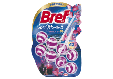WC valiklis-gaiviklis BREF SPA MOMENTS HARMONY, 100 g