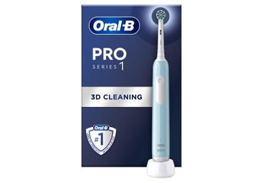 Elektrinis dantų šepetėlis ORAL-B Pro 1, Caribbean Blue, 1 vnt.