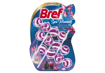 WC valiklis-gaiviklis BREF SPA MOMENTS HARMONY, 150 g