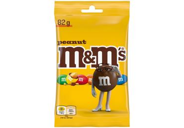 Dražė su žemės riešutais ir pieniniu šokoladu M&M'S, 82 g