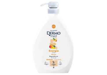 Гель для душа DERMOMED TALC & IRIS, 1 л