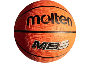 Krepšinio kamuolys MOLTEN MB5, 5 dydis, guminis, 1 vnt.