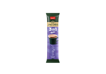 Instant coffee drink JACOBS 3IN1 MILKA, 12.4 g