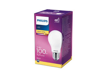 LED lemputė PHILIPS, E27, 100 W, 1521 lm, 1 vnt.