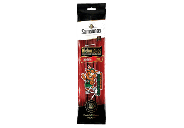 Dried KLEBONIŠKOS meat sticks, a. r., 100 g
