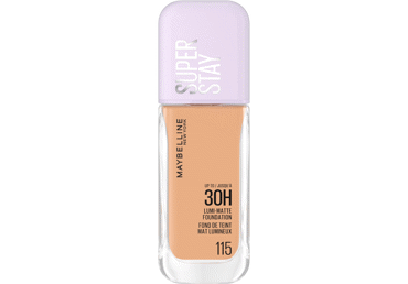Maybelline New York Super Stay Lumi Matte makiažo pagrindas, 115