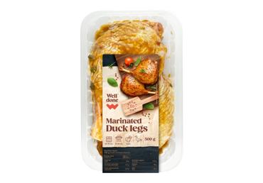 Marinuotos ančių kulšelės WELL DONE, 500 g