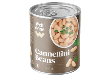 Baltosios pupelės CANNELLINI WELL DONE, 400 g