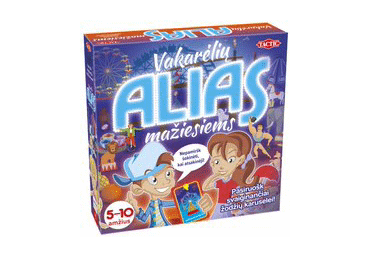 Stalo žaidimas ALIAS MAŽIESIEMS VAKARĖLIO VERSIJA, 1 vnt.