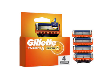 Skustuvo galvutės GILLETTE FUSION POWER, 4 vnt.