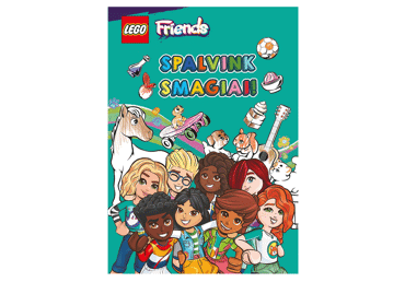 Knyga LEGO. FRIENDS. SPALVINK SMAGIAI!, 1 vnt.