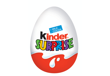Šokoladinis kiaušinis KINDER SURPRISE, 20 g