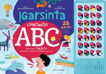 Knyga. Įgarsinta Linksmoji Abc