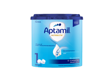 Pradinio maitinimo pieno mišinys kūdikiams APTAMIL1 (nuo gimimo), 400 g