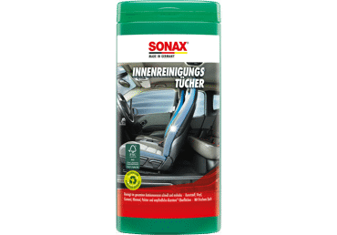 Drėgnos servėtėlės SONAX, 25 vnt