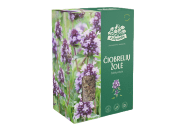 Žolelių arbata ŽOLYNĖLIS ČIOBRELIŲ ŽOLĖ, 50 g