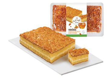 Vokiškas pyragas su grietinėlės kremu ir medumi, 1 kg