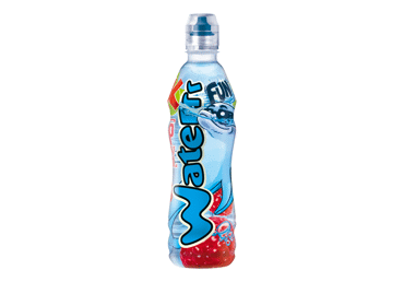 Non-carbonated raspberry flavored drink KUBUS WATERRR, 500 ml