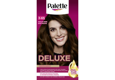PALETTE DELUXE plaukų dažai 3-65 (750) šokoladinis
