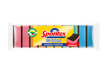 Indų kempinėlės SPONTEX (10 vnt.), 10 vnt.