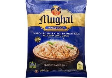 BASMATI ryžiai MUGHAL ROYAL GOLD, 1 kg