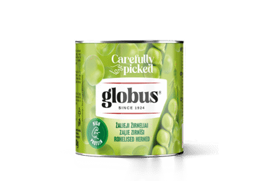 Canned green peas