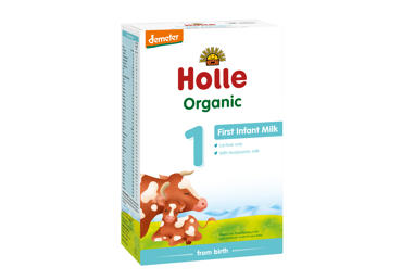 Ekologiškas pieno mišinys kūdikiams HOLLE 1, nuo gimimo, 400 g