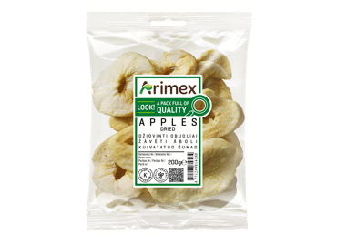 Džiovinti obuoliai ARIMEX, 200 g
