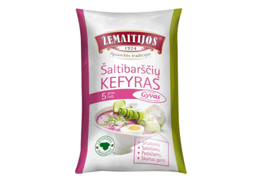 ŽEMAITIJOS Cold Beetroot Kefir, 5% fat, 900 g