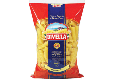 Макароны DIVELLA RIGOLONI № 55, 500 г