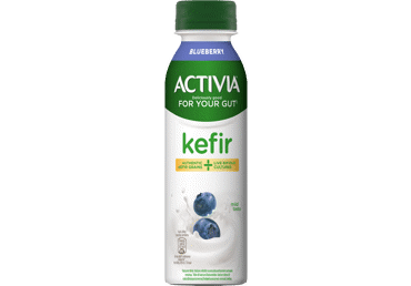Kefyro gėrimas su mėlynėmis ACTIVIA, 3,1 % rieb., 280 g