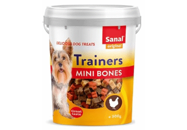 Šunų skanėstai SANAL TRAINERS MINI BONES 300g