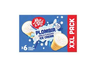 Vanilinis plombyras puodelyje MIO & RIO, 6 vnt., 390 g