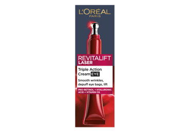 L’Oréal Paris Revitalift Laser Eye Cream for Mature Skin with Pro-Retinol, 15 ml