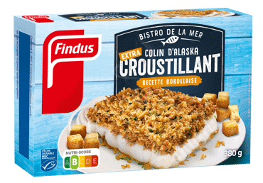 Pollock, especially crispy FINDUS, 380 g