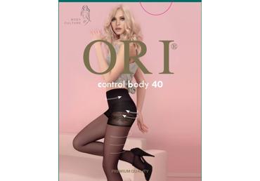 Moteriškos pėdkelnės ORI CONTROL BODY 40 , 3 dydis, grafite