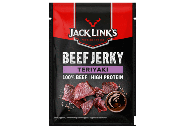 Vytinta jautiena JACK LINK'S TERIYAKI, a. r., 25 g